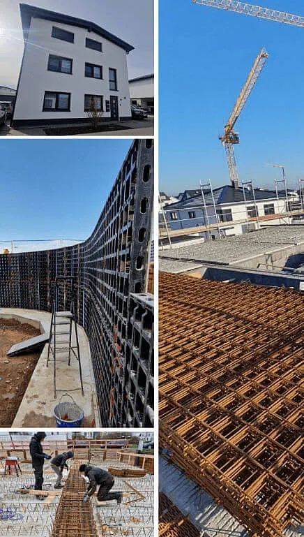 Rohbau, Hochbau, Innenausbau, Fassadenarbeiten, Innenputz, Außenputz, Innenausbau-Schlüsselfertig, Mauerarbeiten, Köln, Bonn, Swissta, Euskirchen